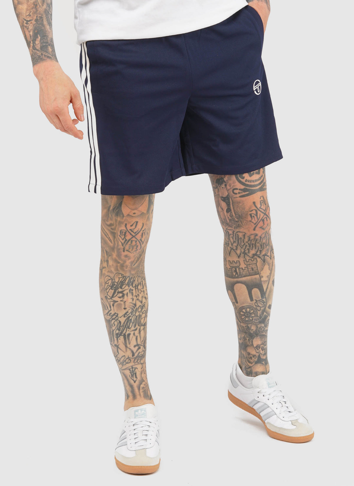 Pietra Pertosa Short - Maritime Blue/Gardenia