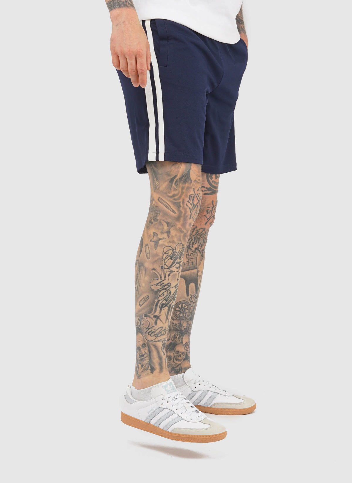 Pietra Pertosa Short - Maritime Blue/Gardenia