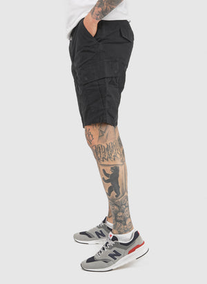 Cargo Shorts - Jet Black