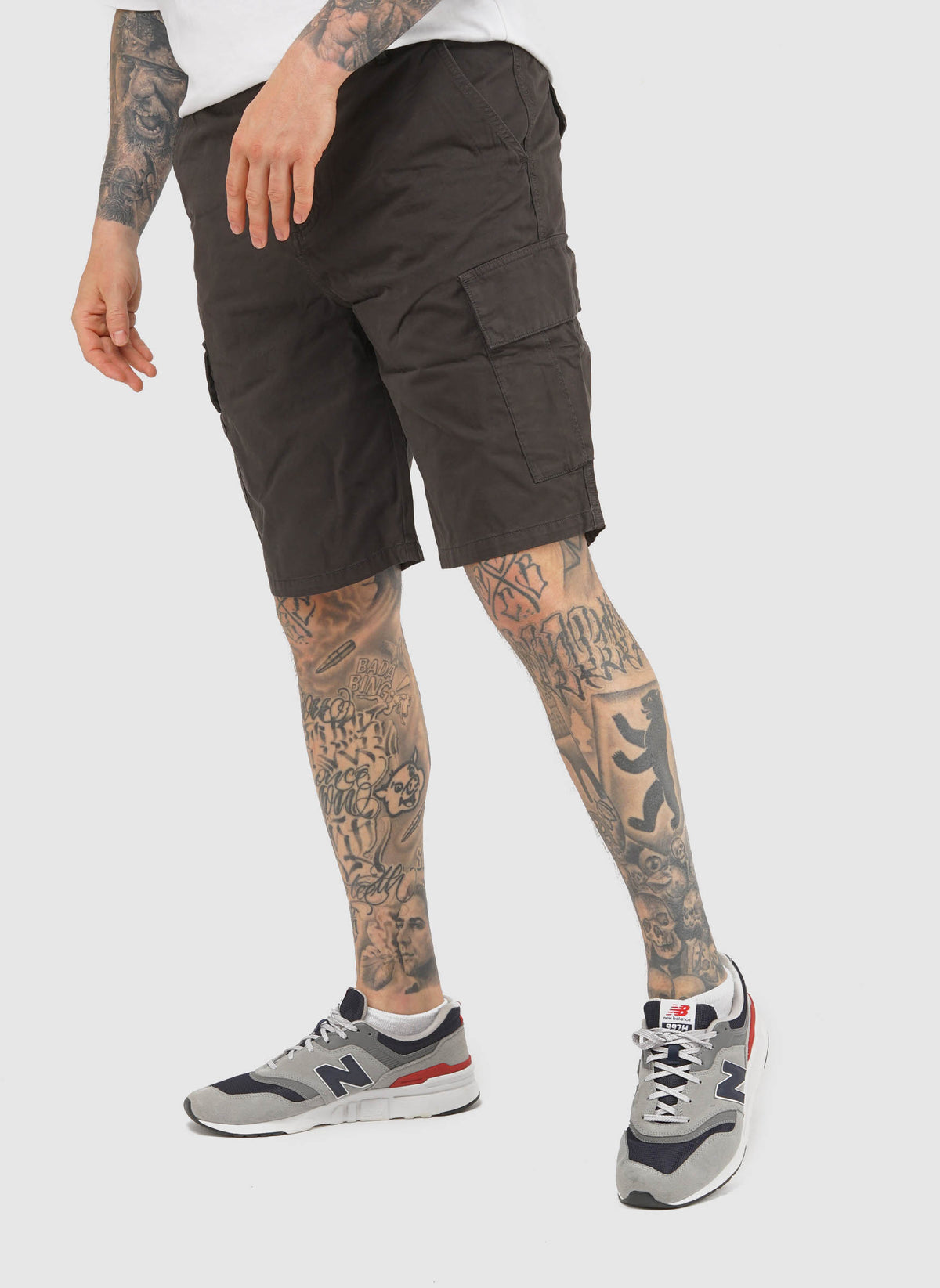 Cargo Shorts - Gunmetal