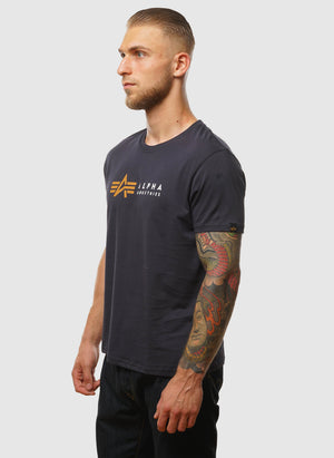 Alpha Label T-Shirt - Rep Blue