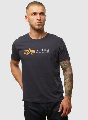 Alpha Label T-Shirt - Rep Blue