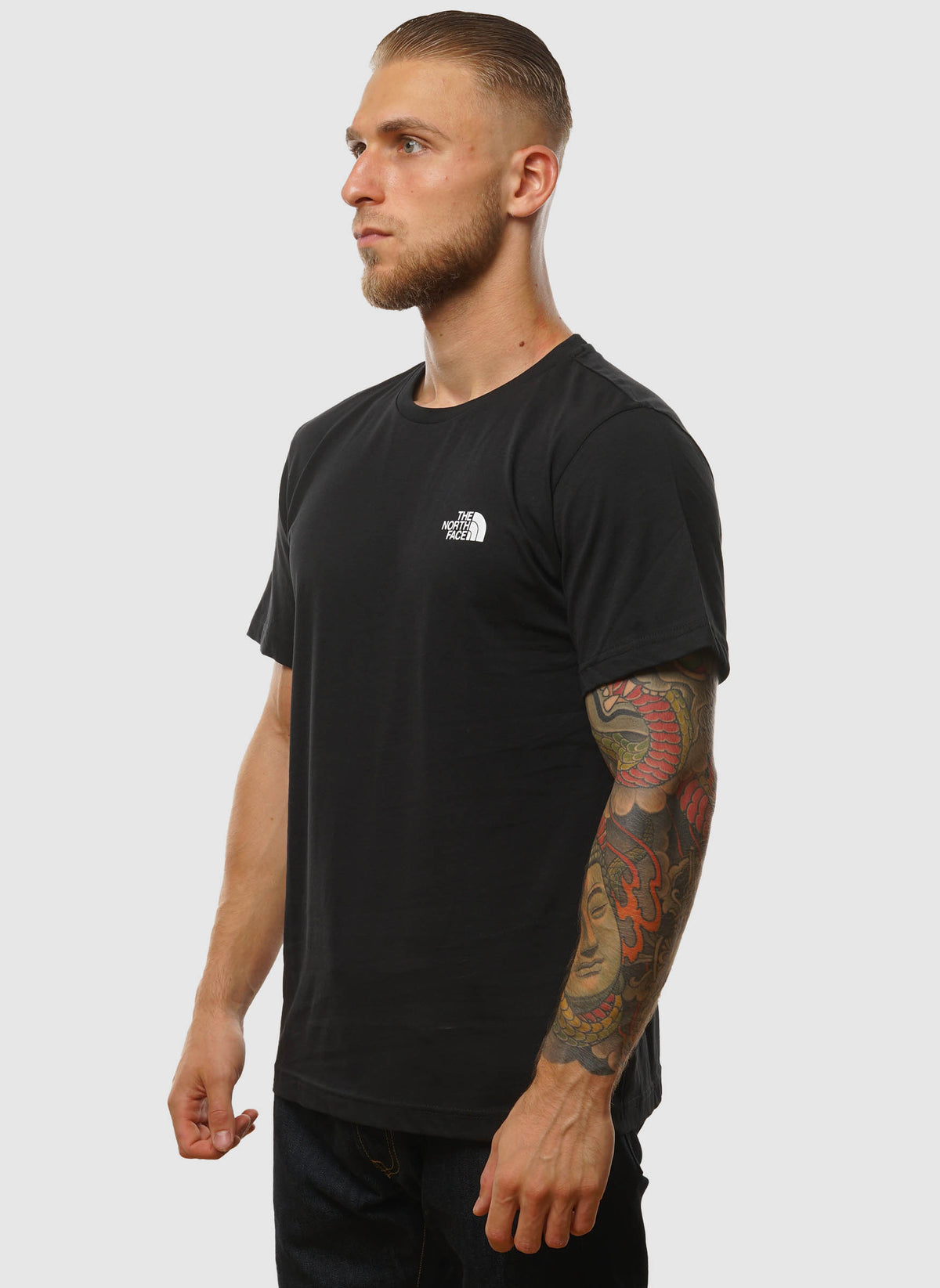 Vertical Logo T-Shirt - Black