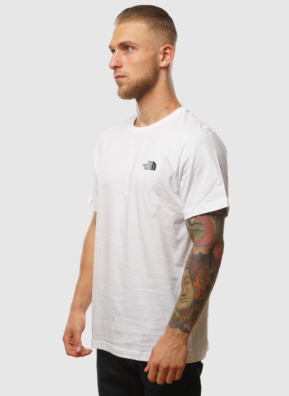 Vertical Logo T-Shirt - White