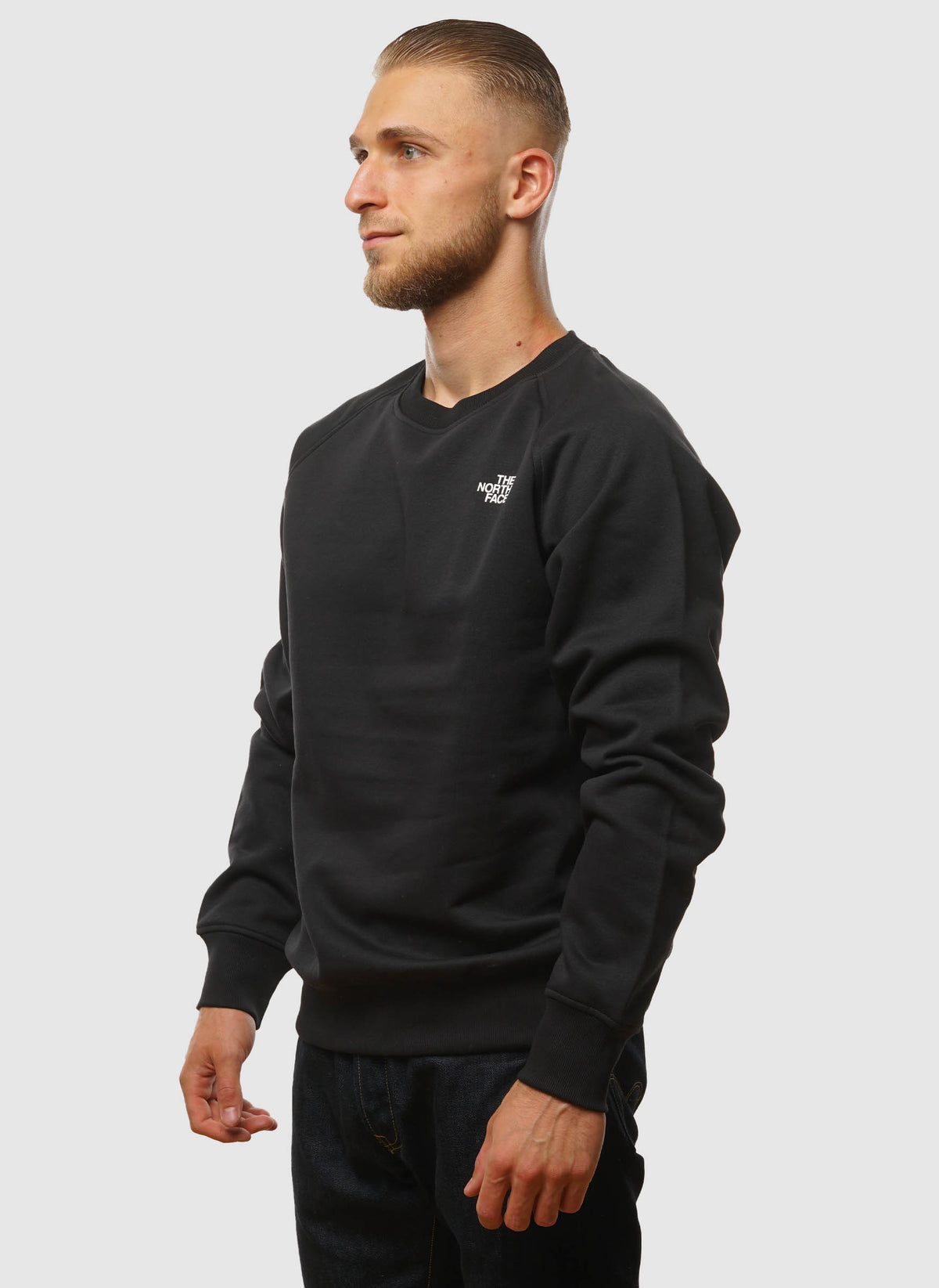 Box NSE Raglan Crew Neck - Black