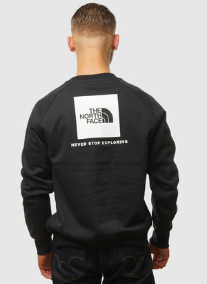 Box NSE Raglan Crew Neck - Black