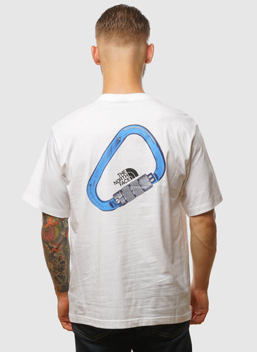 U Explore Carabiner Relaxed T-Shirt - White