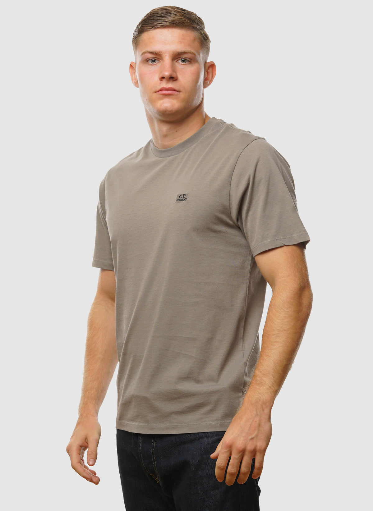 Logo Badge Jersey T-Shirt - Fallen Rock