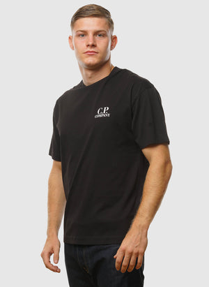 Typo Logo Jersey T-Shirt - Black