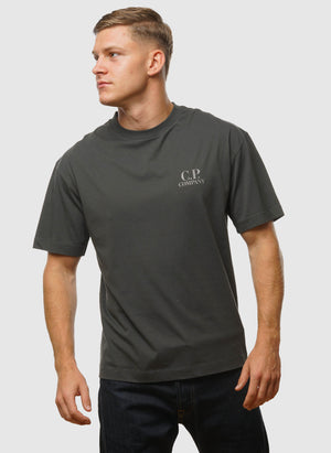 Typo Logo Jersey T-Shirt - Dark Shadow