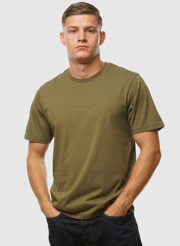 Letter Logo Jersey T-Shirt - Capers