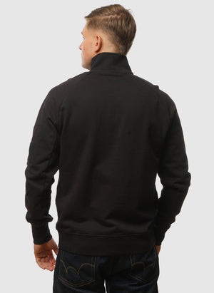 Lens Quarter-Zip Sweatshirt - Black