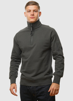 Lens Quarter-Zip Sweatshirt - Dark Shadow