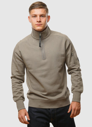 Lens Quarter-Zip Sweatshirt - Fallen Rock