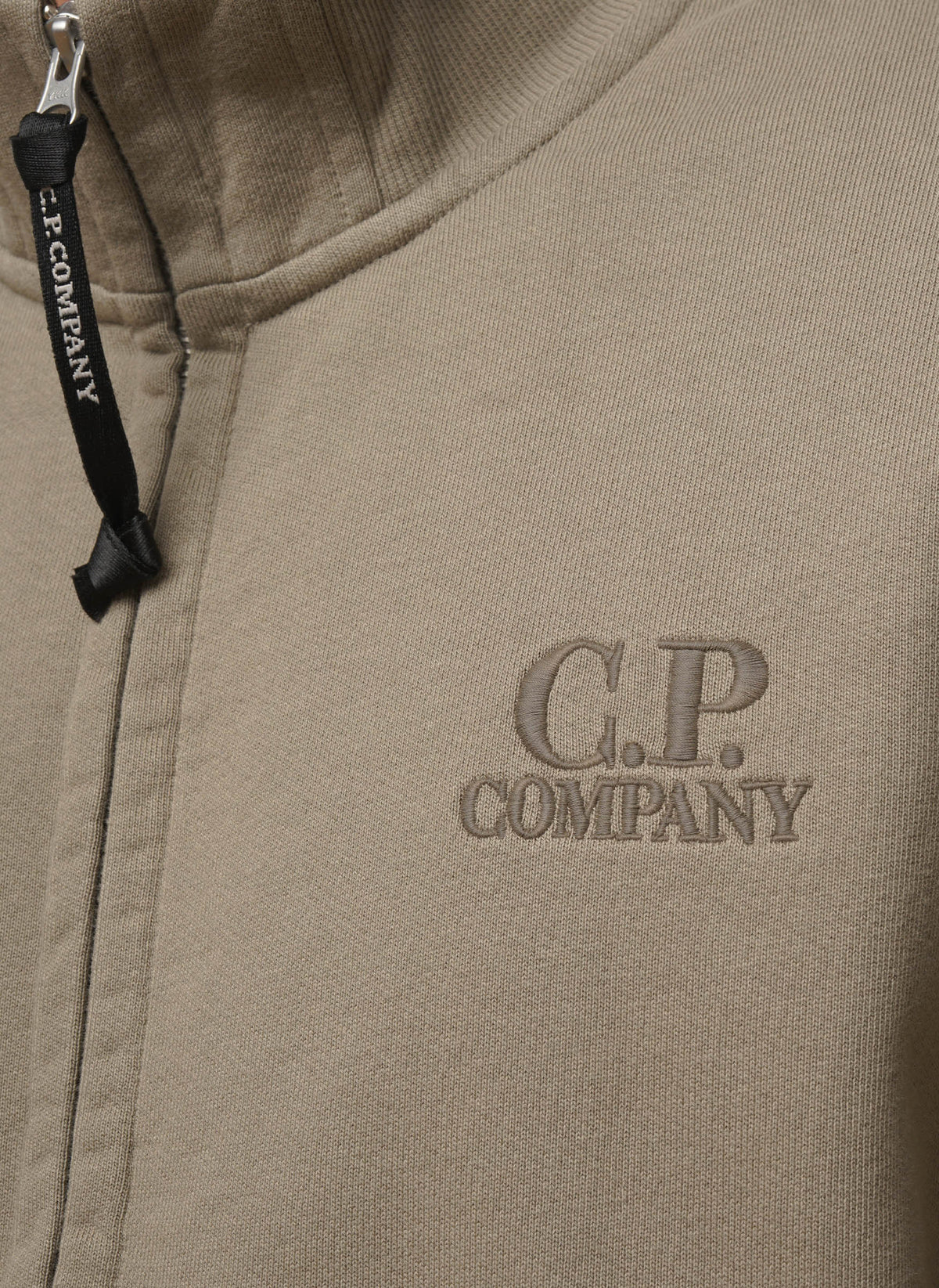 C.P. Logo Sweatshirt Jacket - Fallen Rock