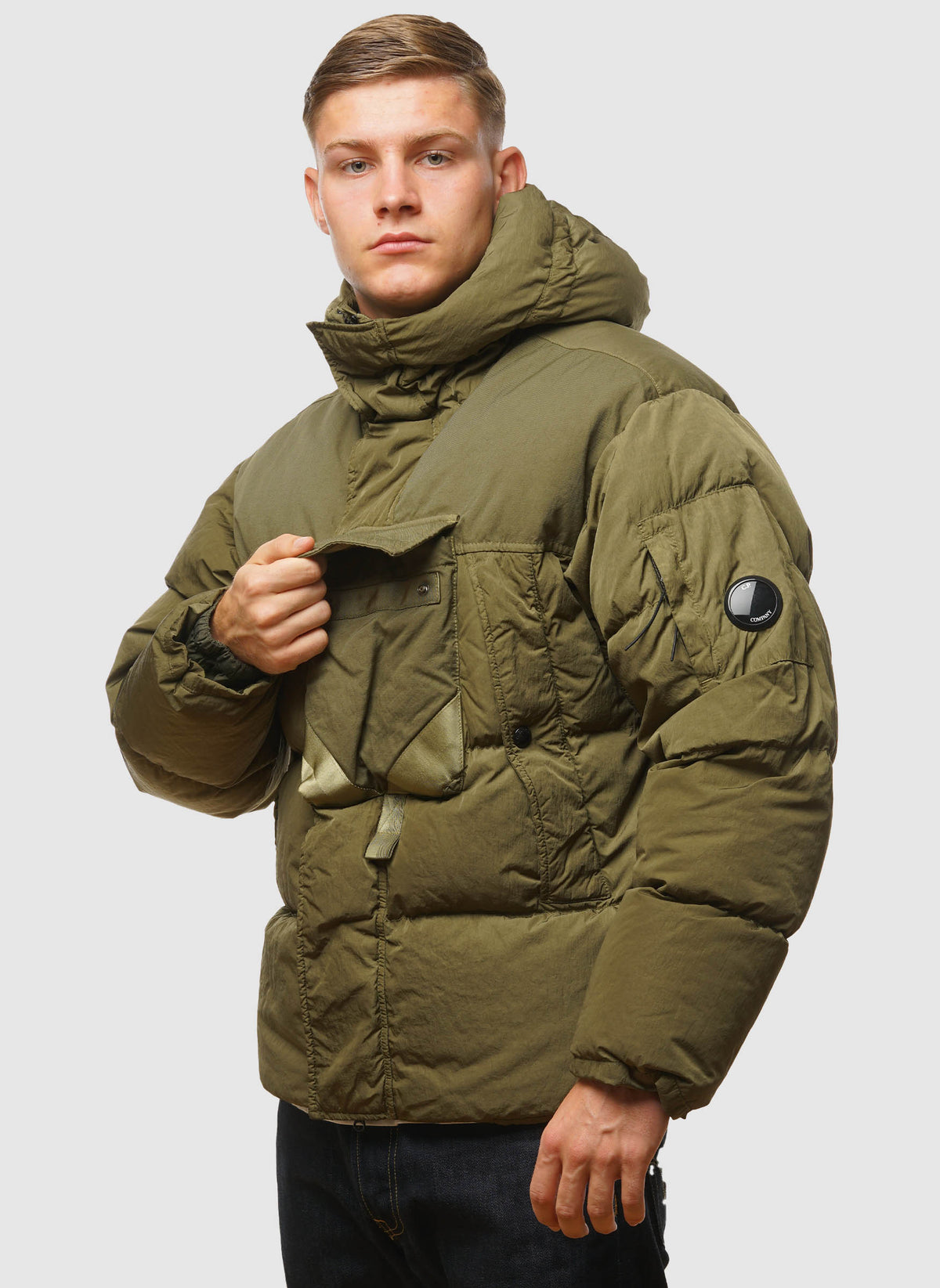 ECO-Chrome-E Mixed Lens Jacket - Capers