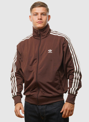 Firebird Track Top - Auburn/Optic White