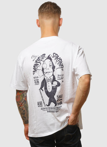 Monsieur Sakana T-Shirt - White