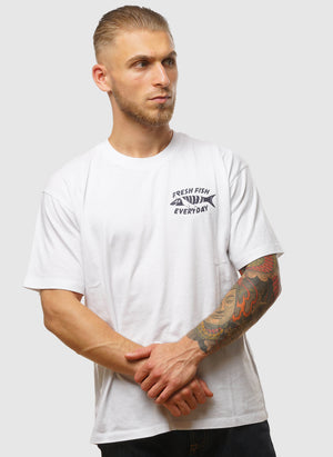 Monsieur Sakana T-Shirt - White