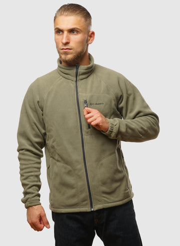 Fast Trek II Full Zip Fleece - Stone Green