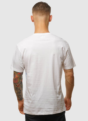 CSC Basic Logo T-Shirt - White Retro