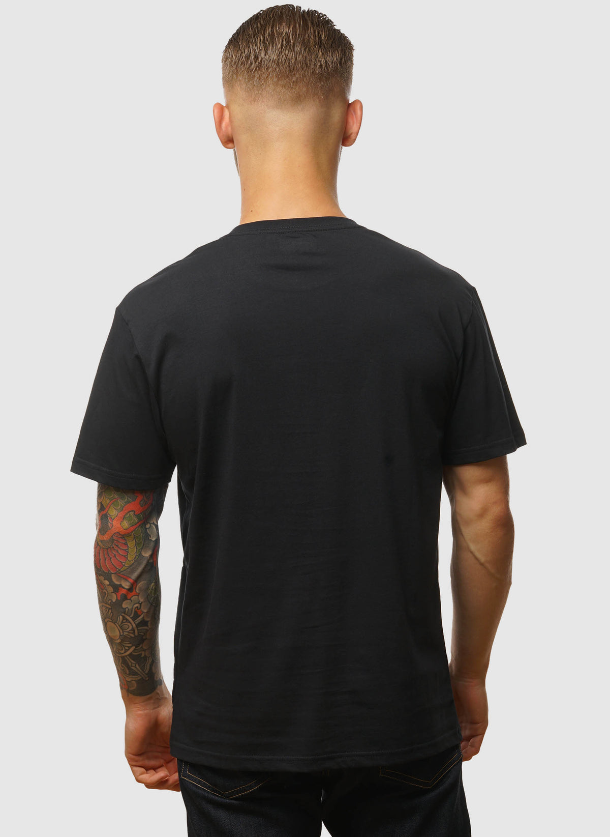CSC Basic Logo T-Shirt - Black Retro