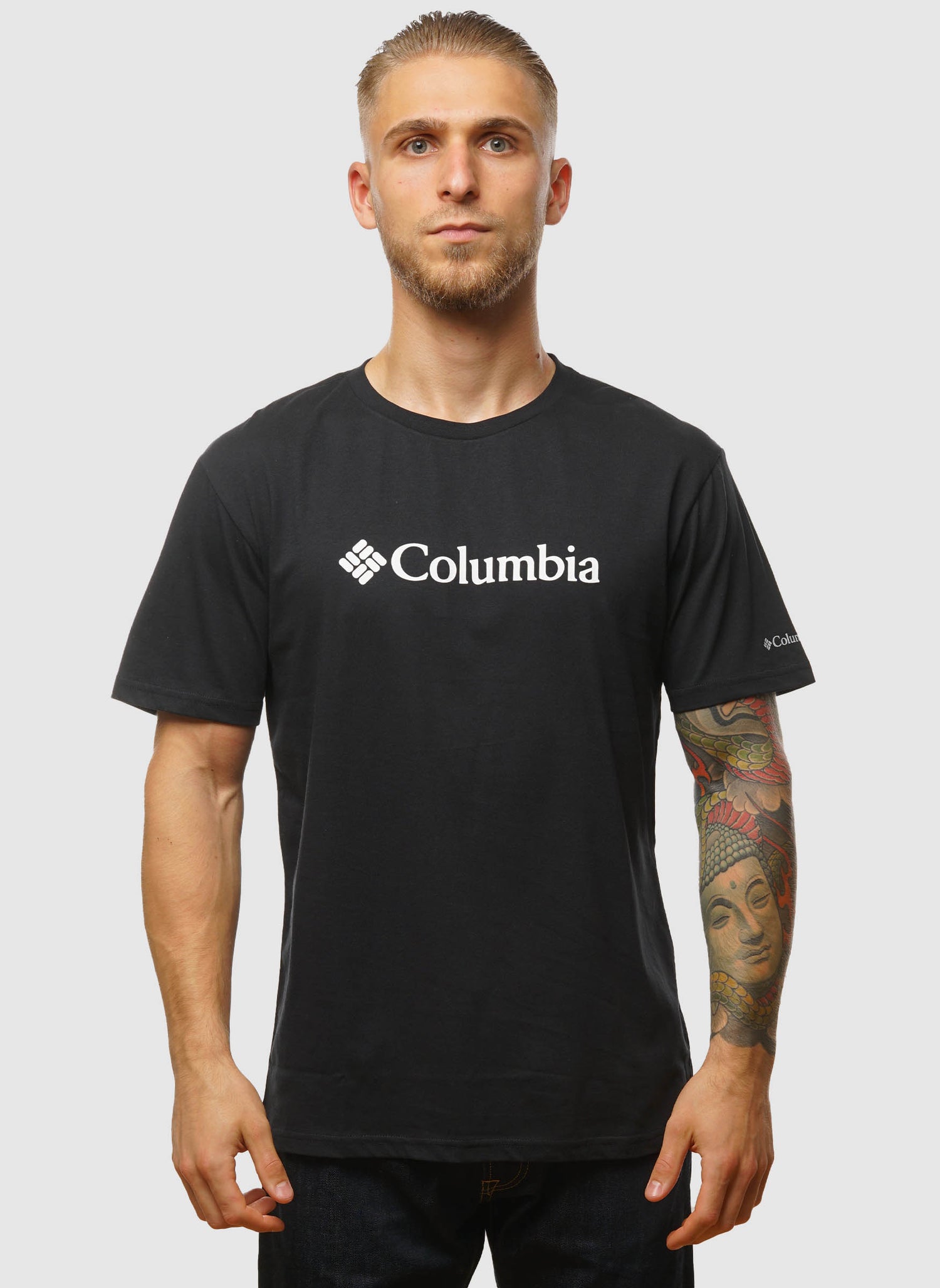 CSC Basic Logo T-Shirt - Black/White