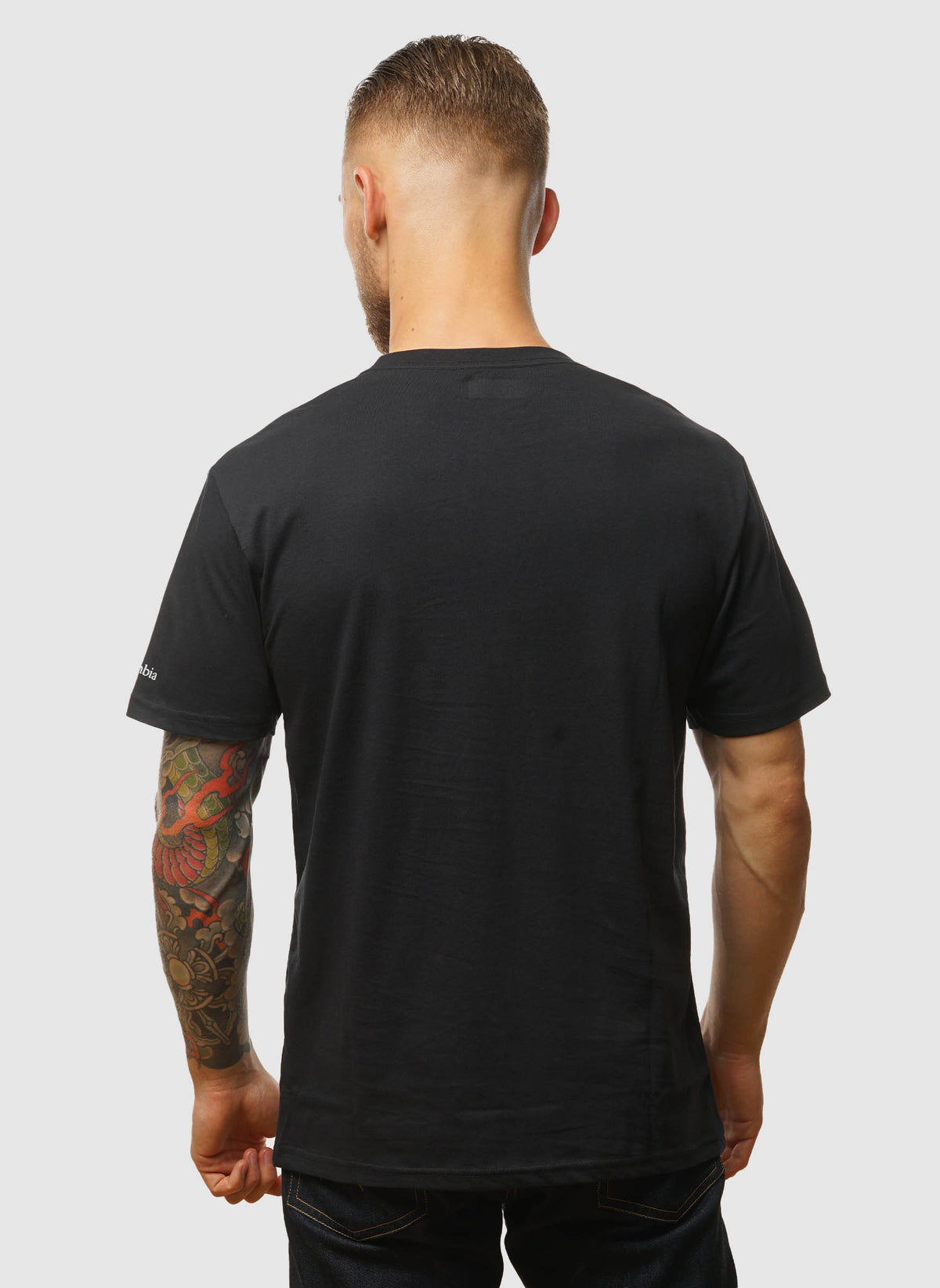CSC Basic Logo T-Shirt - Black/White