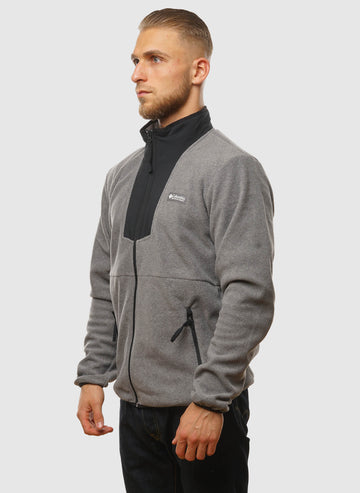Sequoia Grove Full Zip Fleece - City Grey Heath