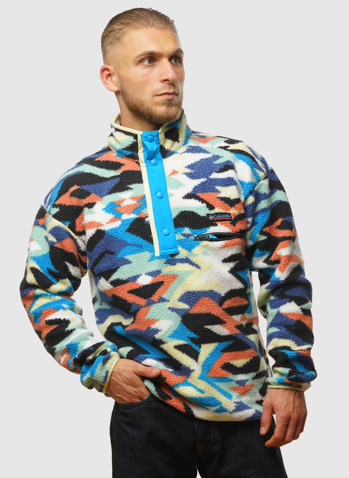 Helvetia II Half Snap Fleece - Compass Blue