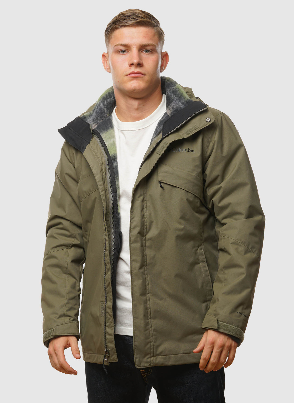 Bugaboo III Fleece Interchange Jacket - Stone Green