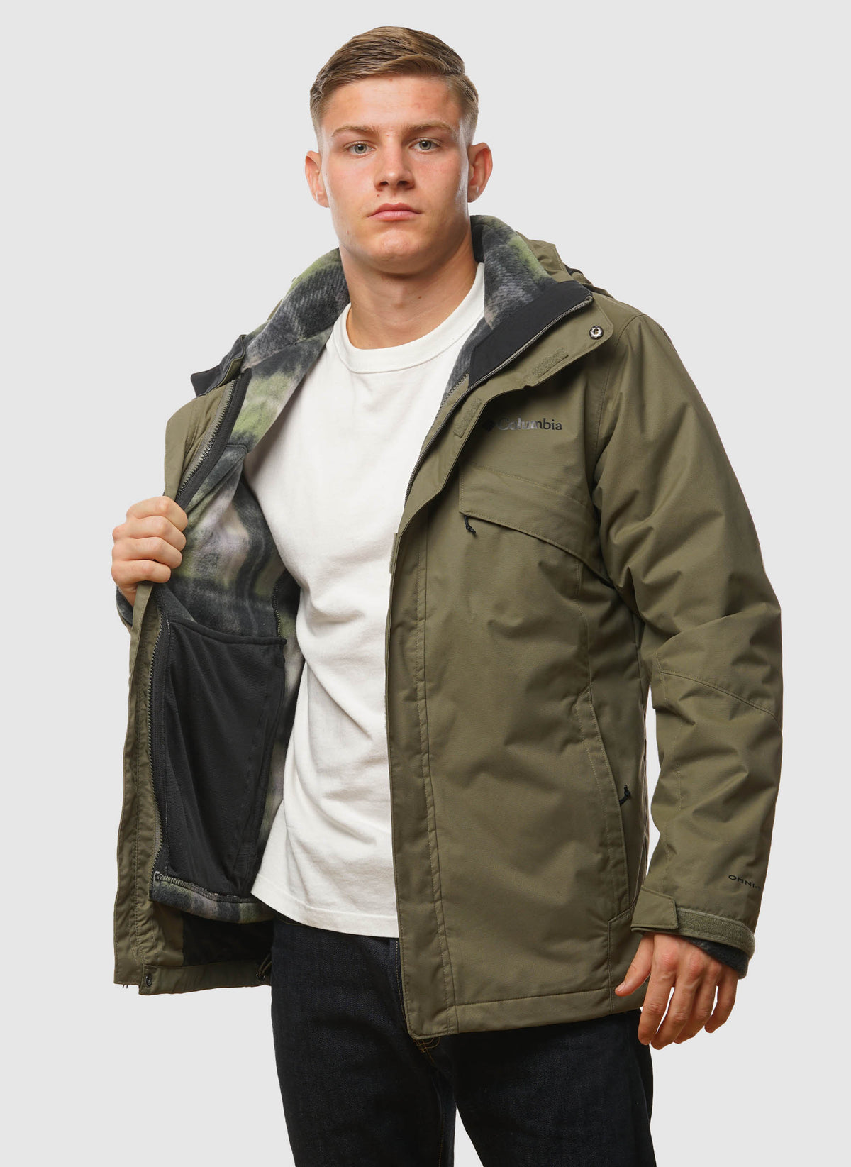 Bugaboo III Fleece Interchange Jacket - Stone Green