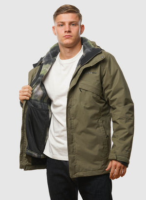 Bugaboo III Fleece Interchange Jacket - Stone Green