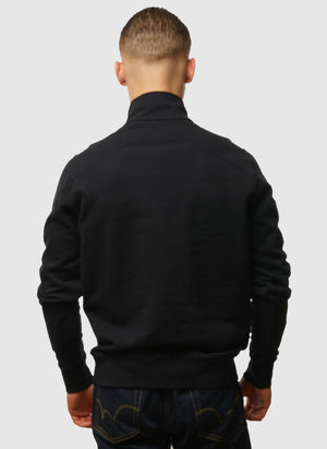 Neo 1/4 Zip Sweatshirt - Jet Black