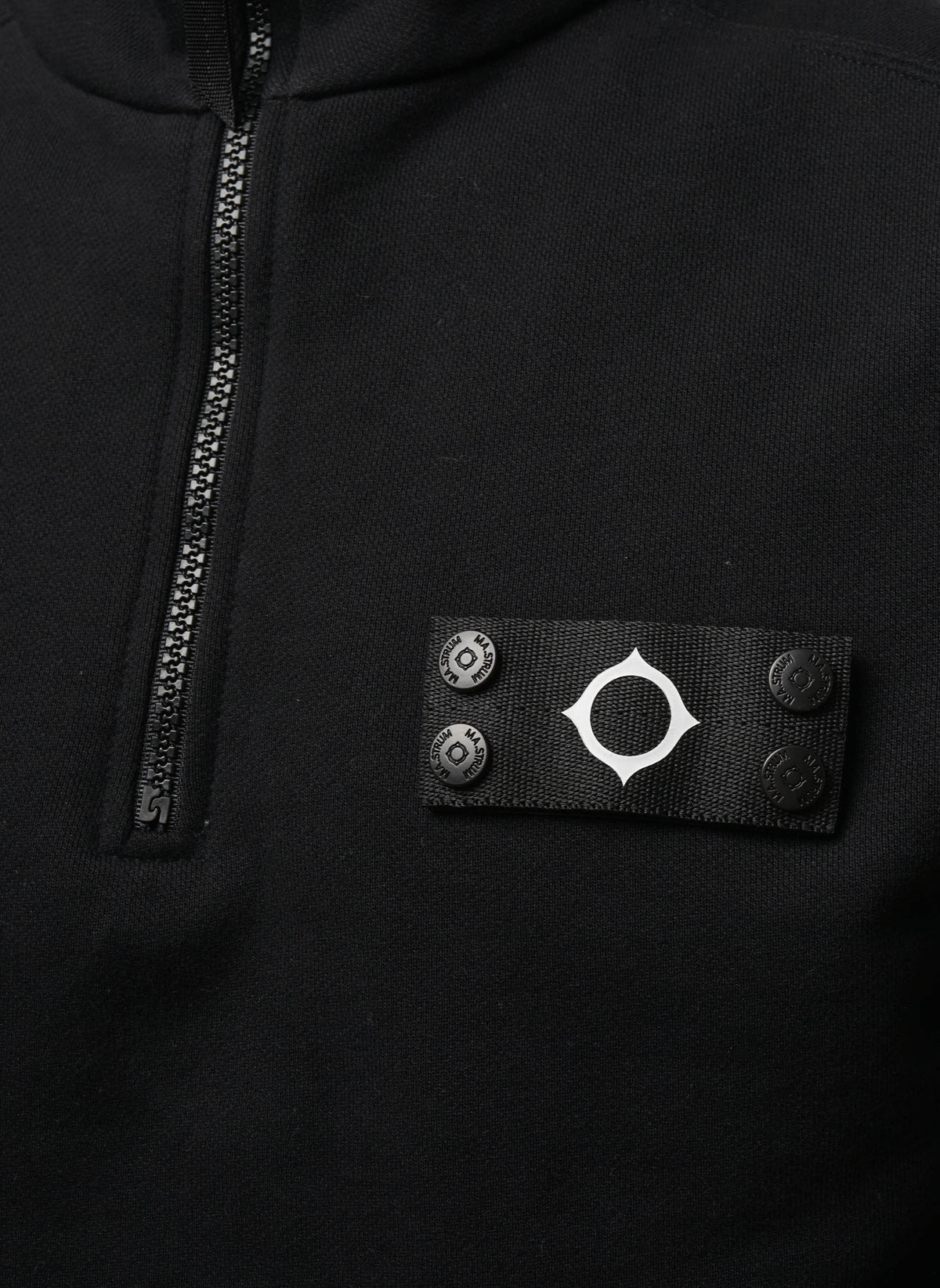 Neo 1/4 Zip Sweatshirt - Jet Black