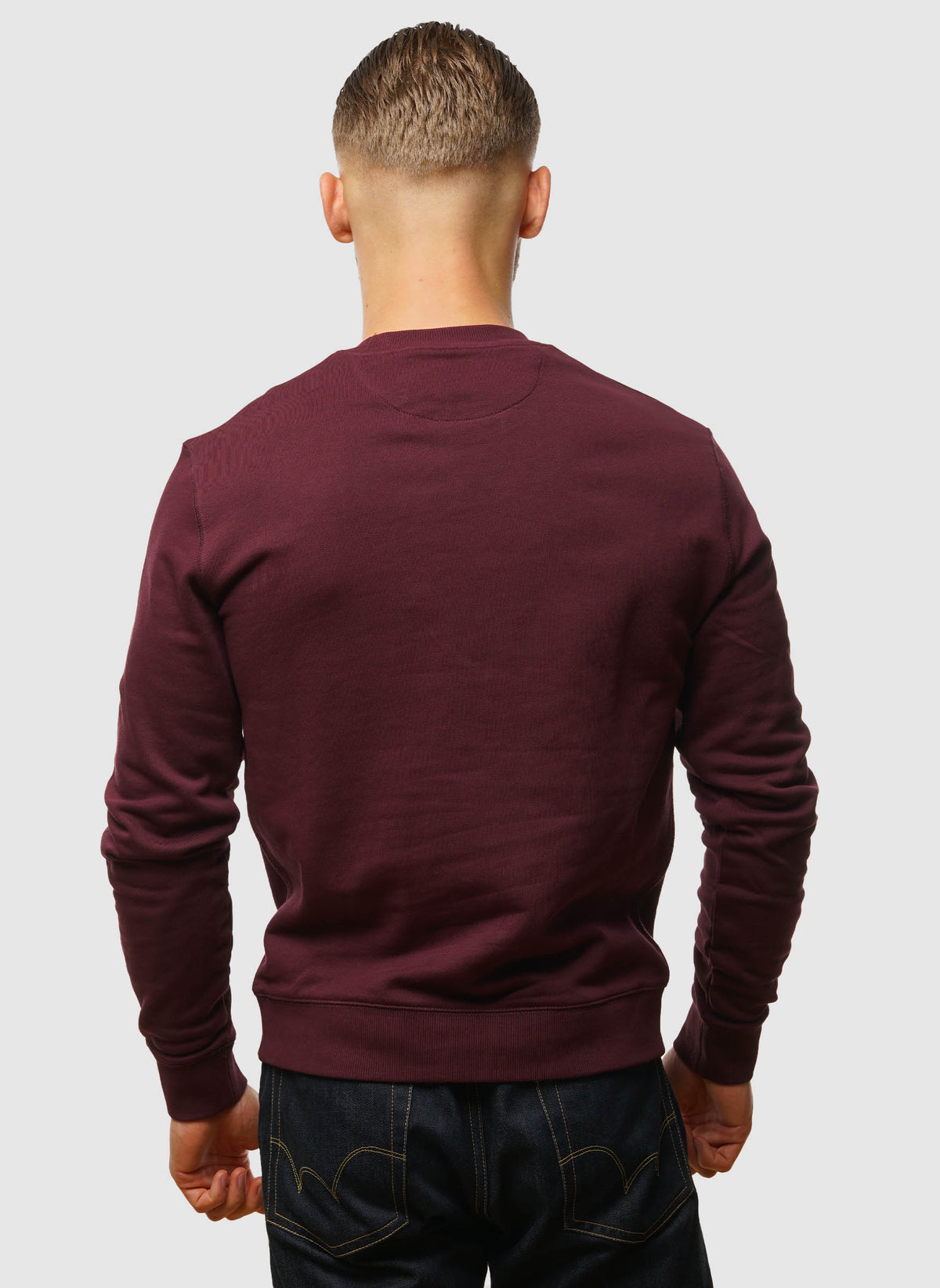 Tim New Crew Neck Sweatshirt - Bordeaux
