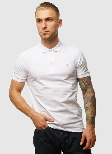 Blanes Poloshirt - White