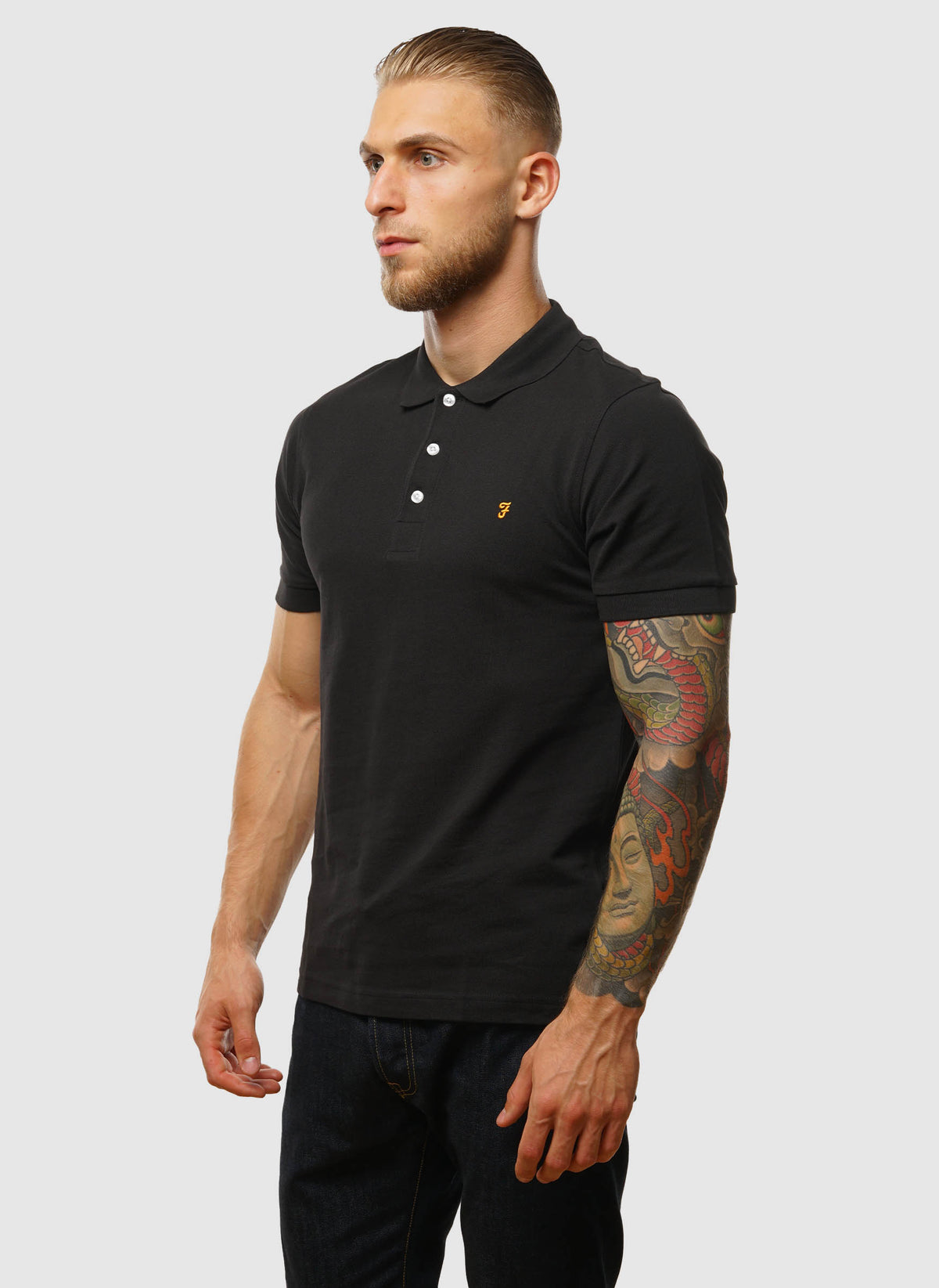 Blanes Poloshirt - Black