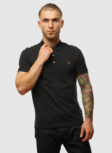 Blanes Poloshirt - Black