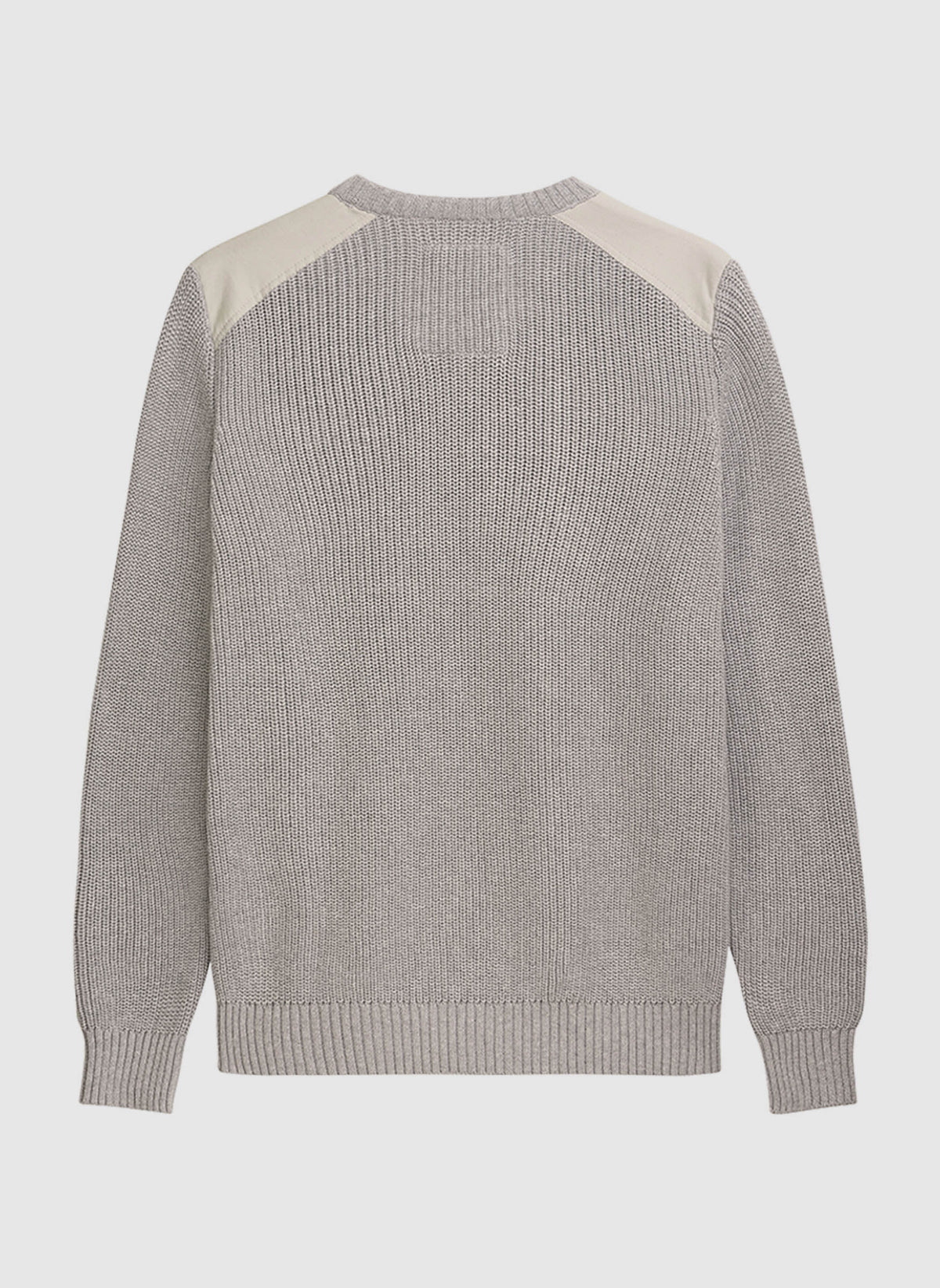 Unfair Patch Knitwear - Stone Grey