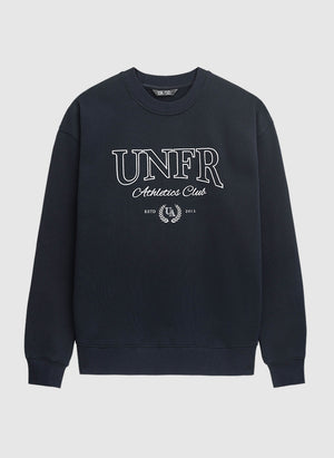 Athletics Club Crewneck Sweatshirt - Navy