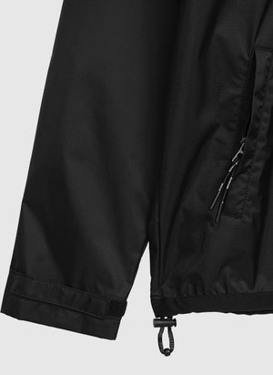 Ripstop Halfzip Jacket - Black