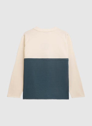 DMWU Sailor Crewneck Sweatshirt - White