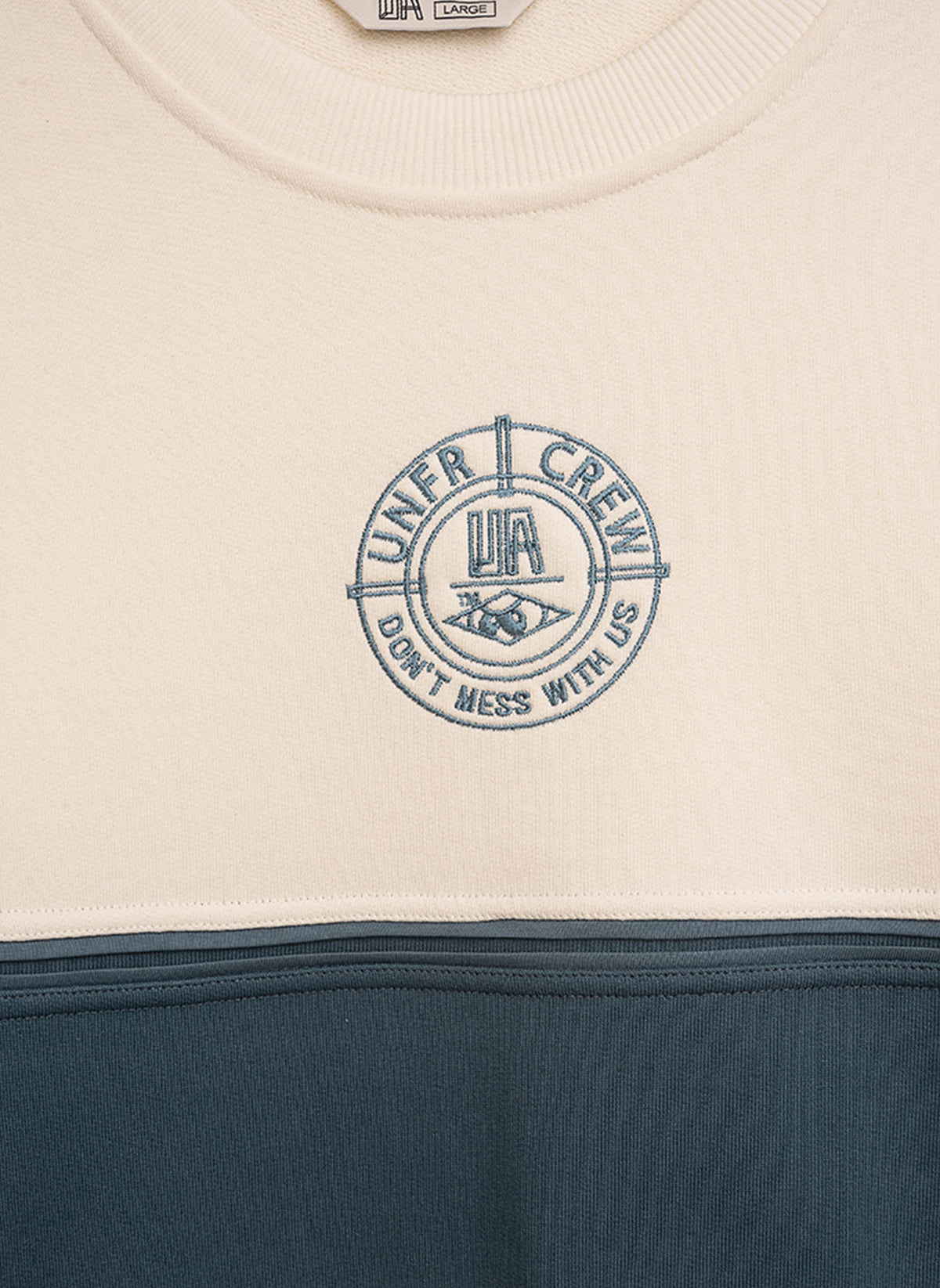 DMWU Sailor Crewneck Sweatshirt - White