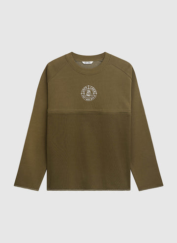 DMWU Sailor Crewneck Sweatshirt - Military Green