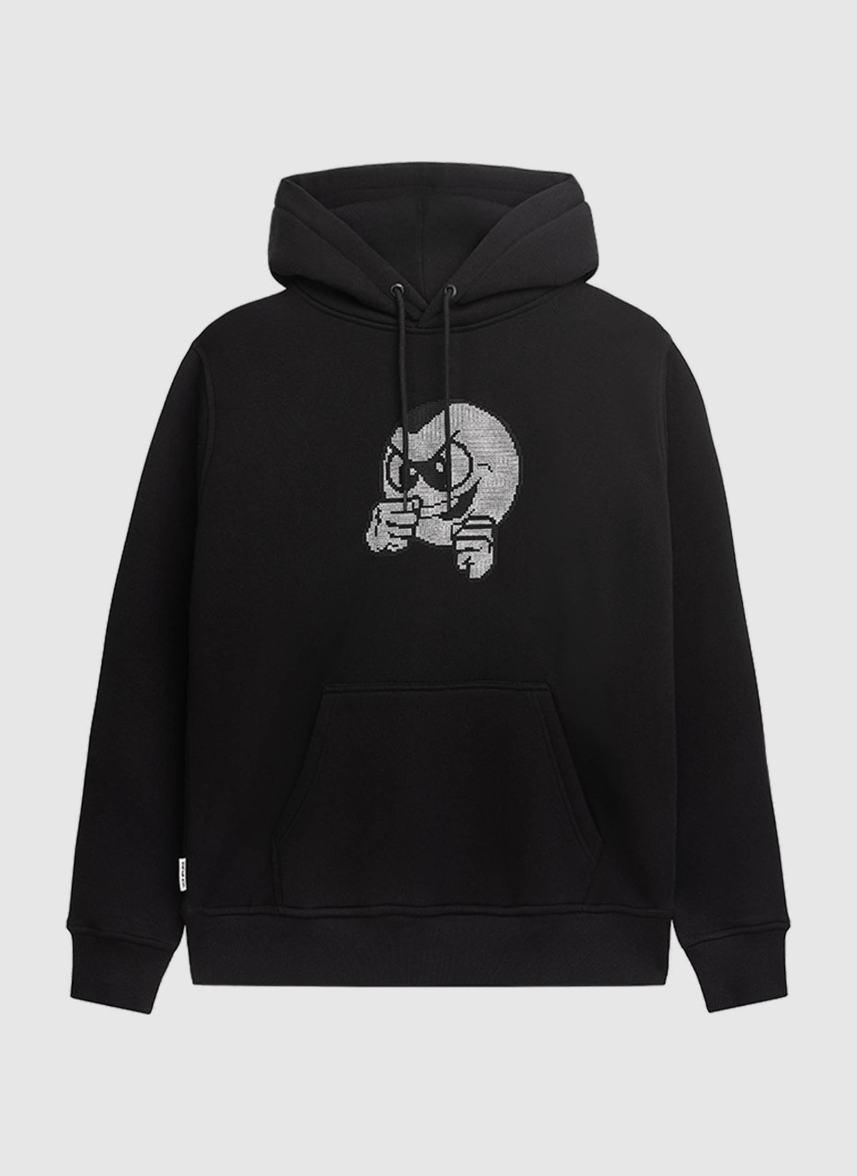 PB Crossstitch Hoodie - Black