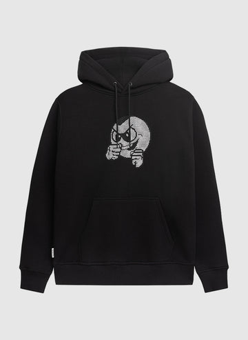 PB Crossstitch Hoodie - Black