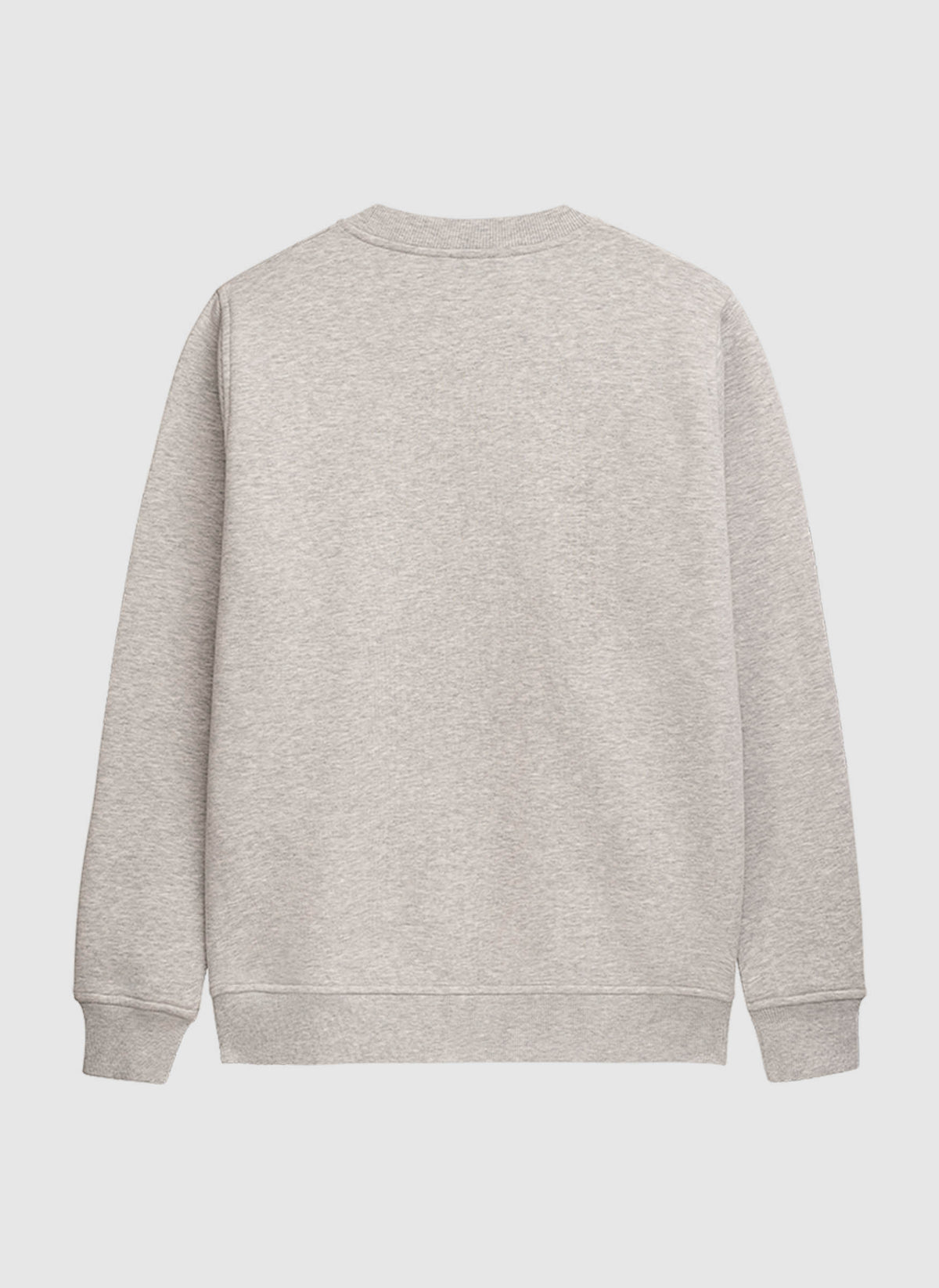 PB Crossstitch Crewneck Sweatshirt - Grey Melange