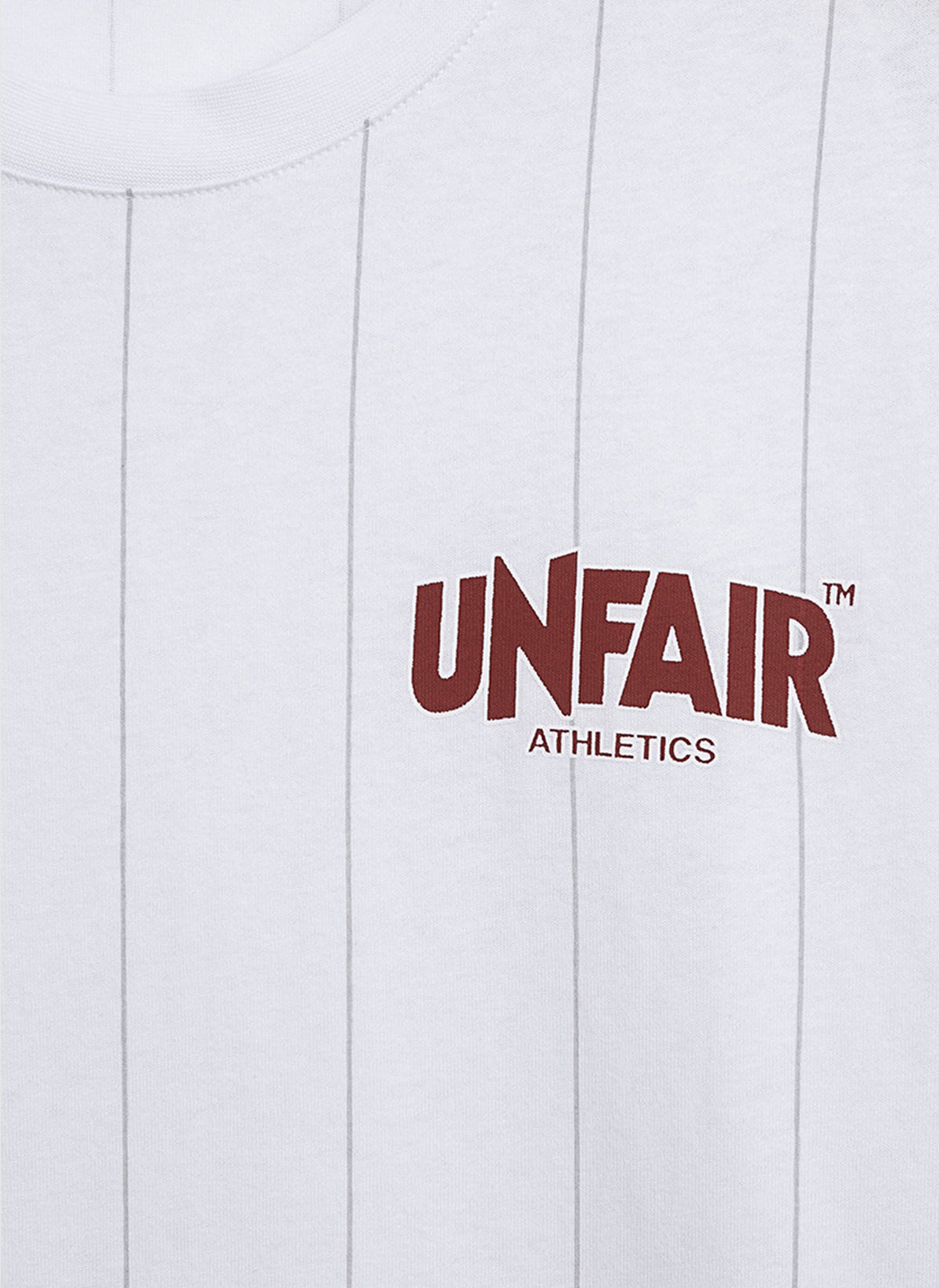 Classic Label Pinstripes T-Shirt - White