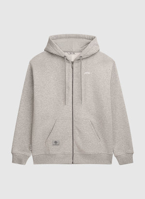 TTW Zip Hoodie - Grey Melange